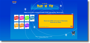 Animations Flash dans le site des Jeux Fortuna